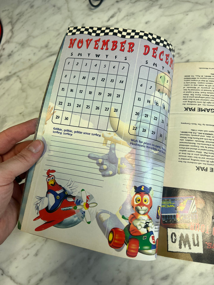 Used Nintendo Power Volume 104 w/ Bonus Calendar NP52925