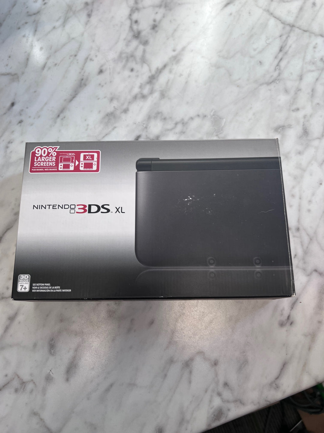 BOX AND INNER PAPERWORK ONLY Nintendo 3DS XL Black CO12425