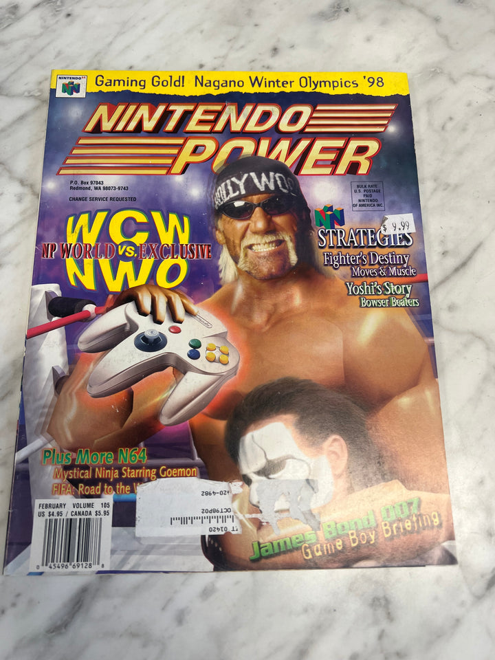 Used Nintendo Power Volume 105 with Poster NP52925