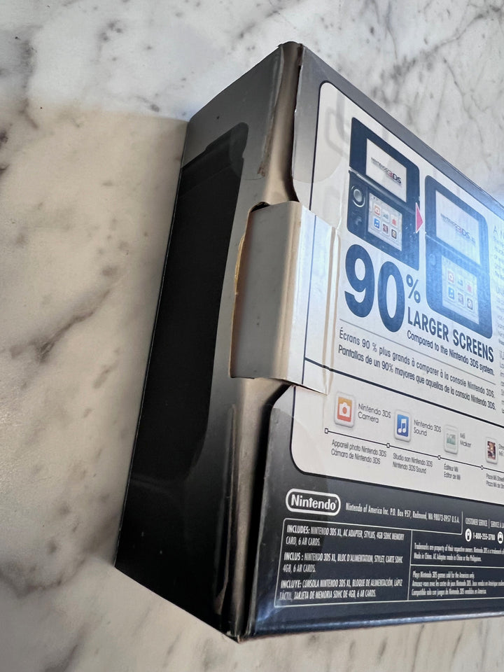 BOX AND INNER PAPERWORK ONLY Nintendo 3DS XL Black CO12425