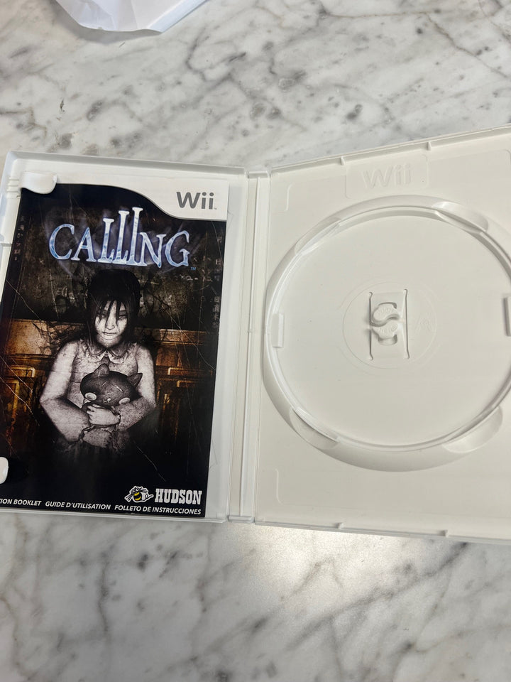 The Calling Nintendo Wii Case and manual only