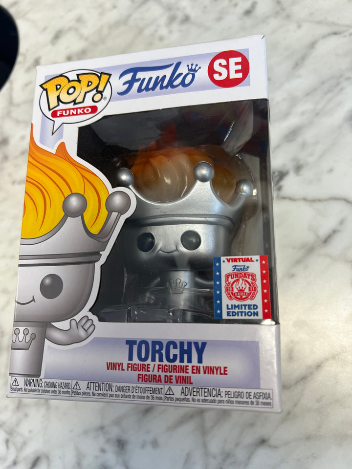 Funko Pop! Funko SE Torchy 2021 Virtual Fundays Games Limited Edition   FN81324