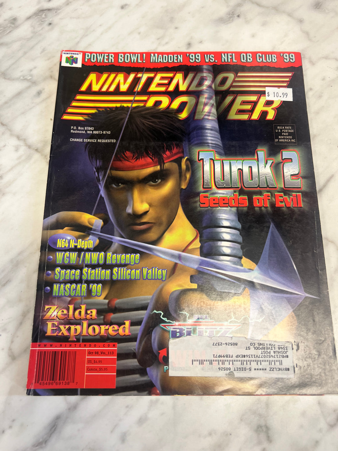 Used Nintendo Power Volume 113 with Poster NP52925