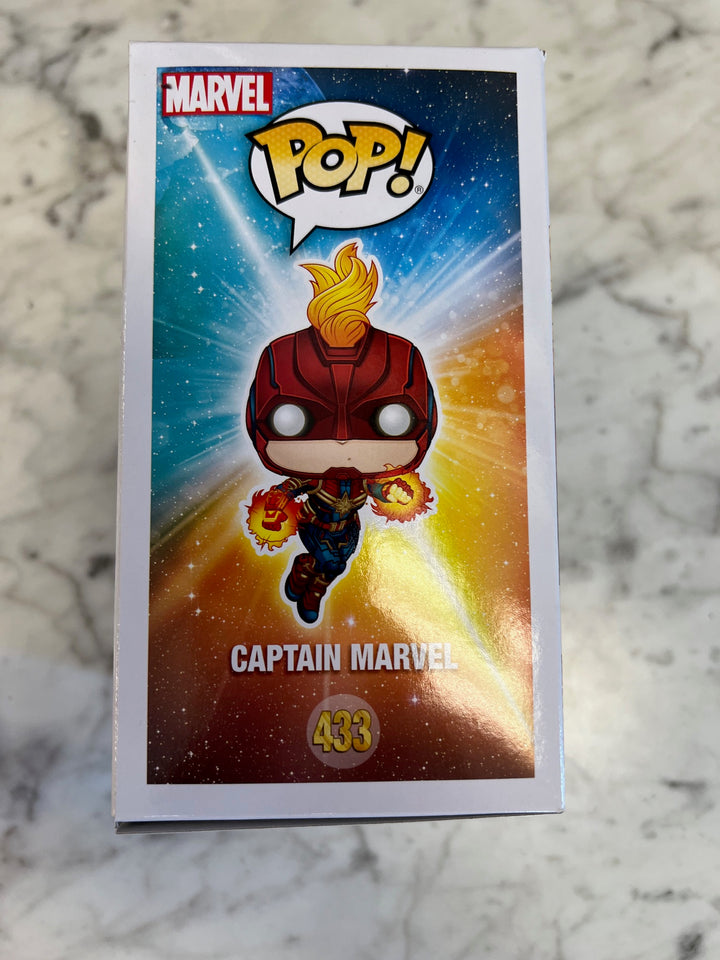 Funko Pop! Marvel #433 Captain Marvel Target Exclusive GLOW  FP11624