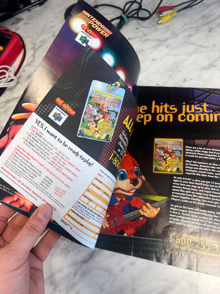 Used Nintendo Power Volume 113 with Poster NP52925