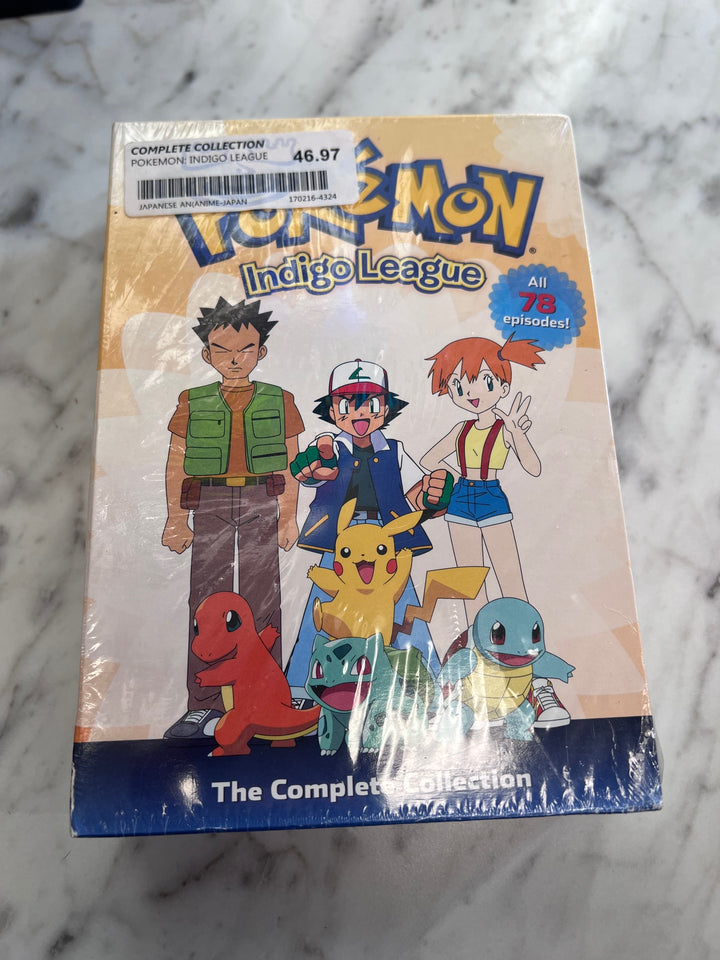 Pokémon - Indigo League Season 1 - The Complete Collection DVD NEW NA12425