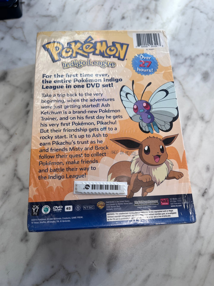Pokémon - Indigo League Season 1 - The Complete Collection DVD NEW NA12425