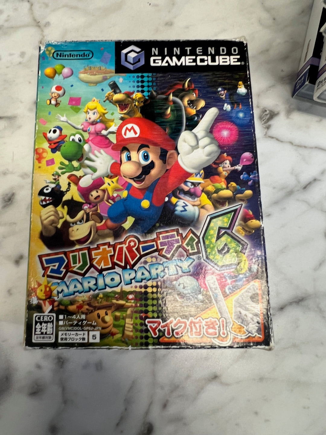 Mario Party 6 w/ microphone bundle JAPANESE GAMECUBE   IMP82025