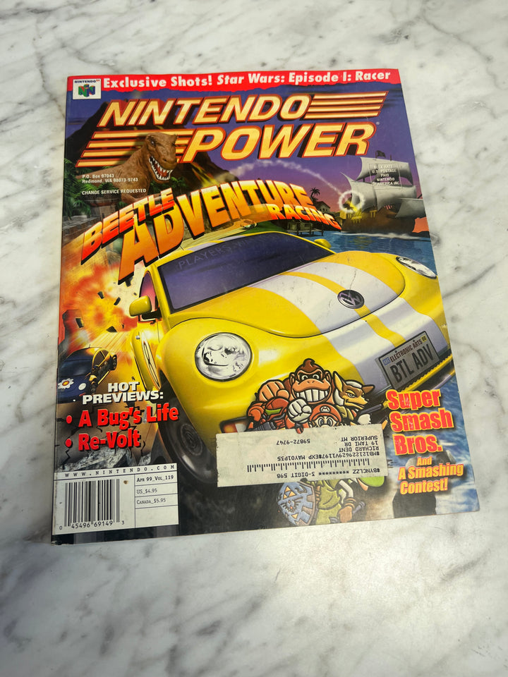 Used Nintendo Power Volume 119 with Poster NP52925