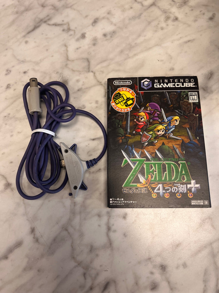 The Legend of Zelda Four Swords Big Box JAPANESE GAMECUBE   IMP82025