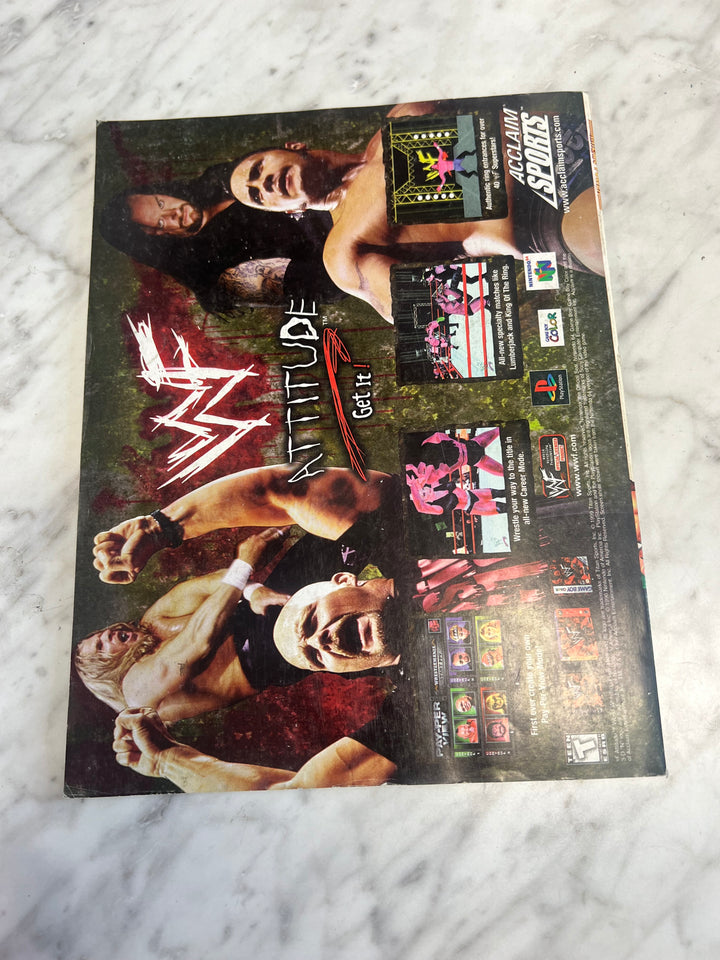 Used Nintendo Power Volume 122 with Poster NP52925