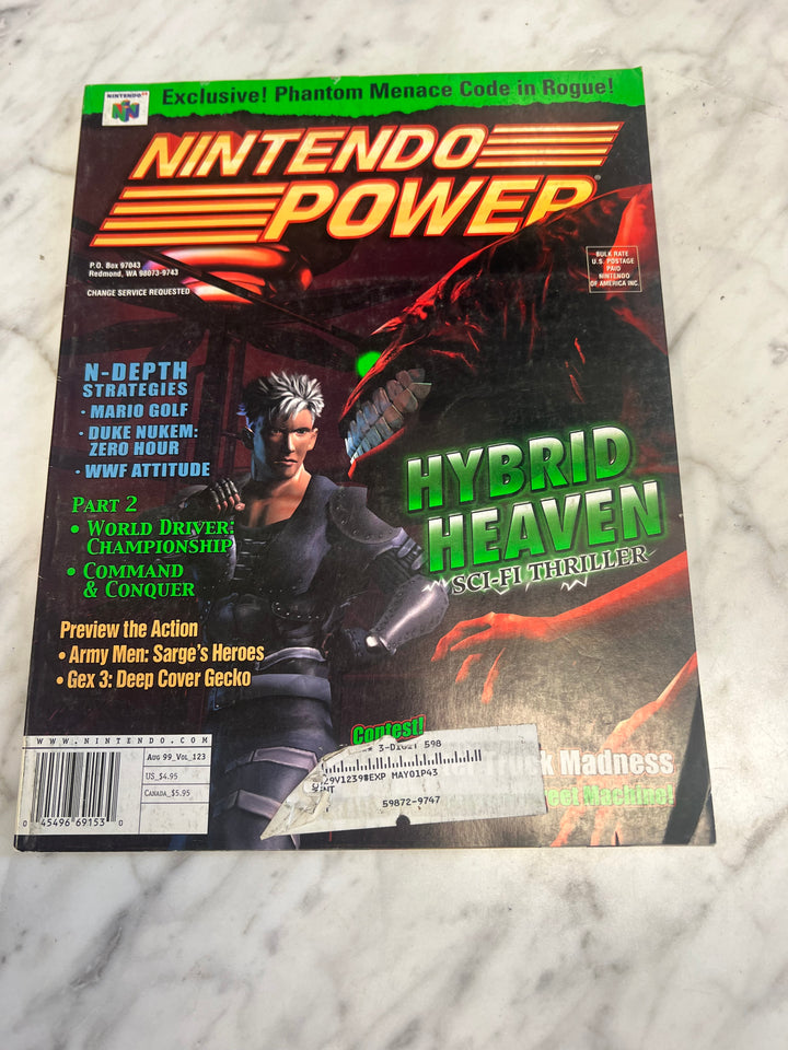 Used Nintendo Power Volume 123 with Poster NP52925