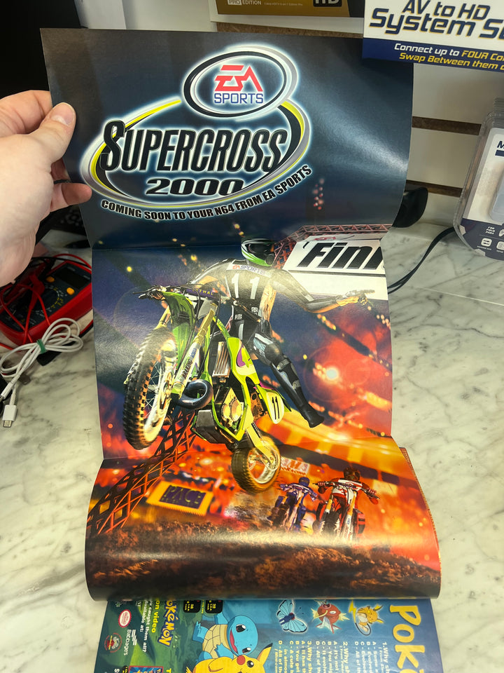 Used Nintendo Power Volume 123 with Poster NP52925