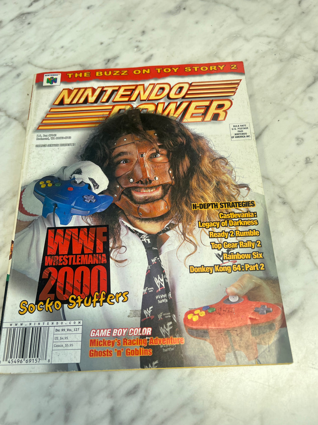 Used Nintendo Power Volume 127 with Poster NP52925