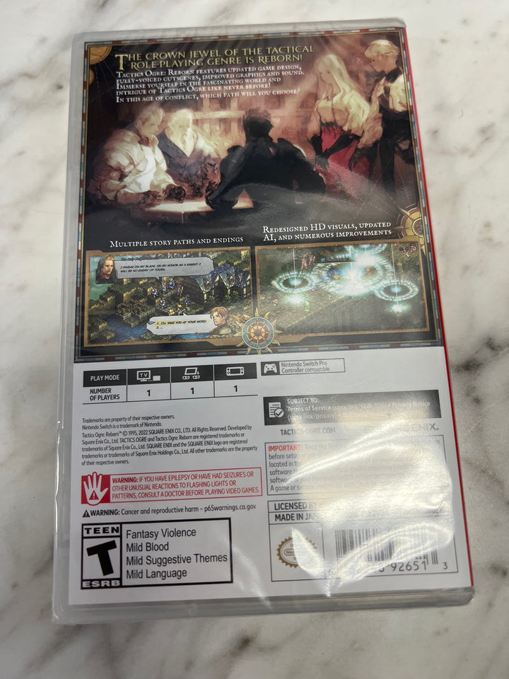 Tactics Ogre: Reborn - Nintendo Switch N21425