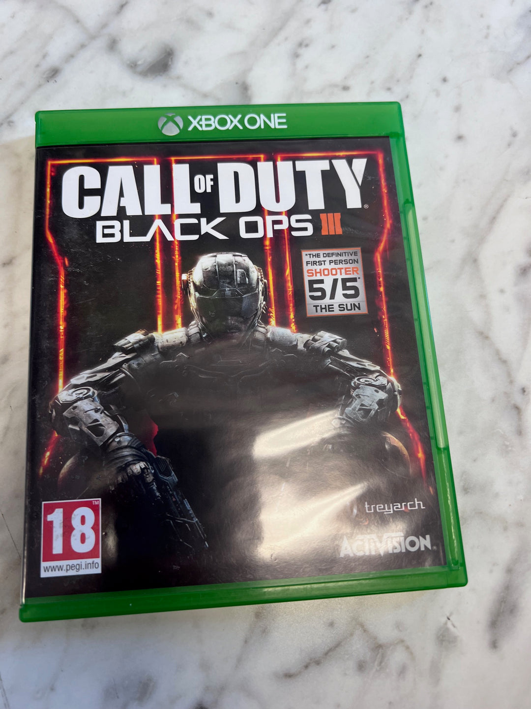 Call of Duty Black Ops III Xbox One EUROPEAN PEGI IMPORT DI12425
