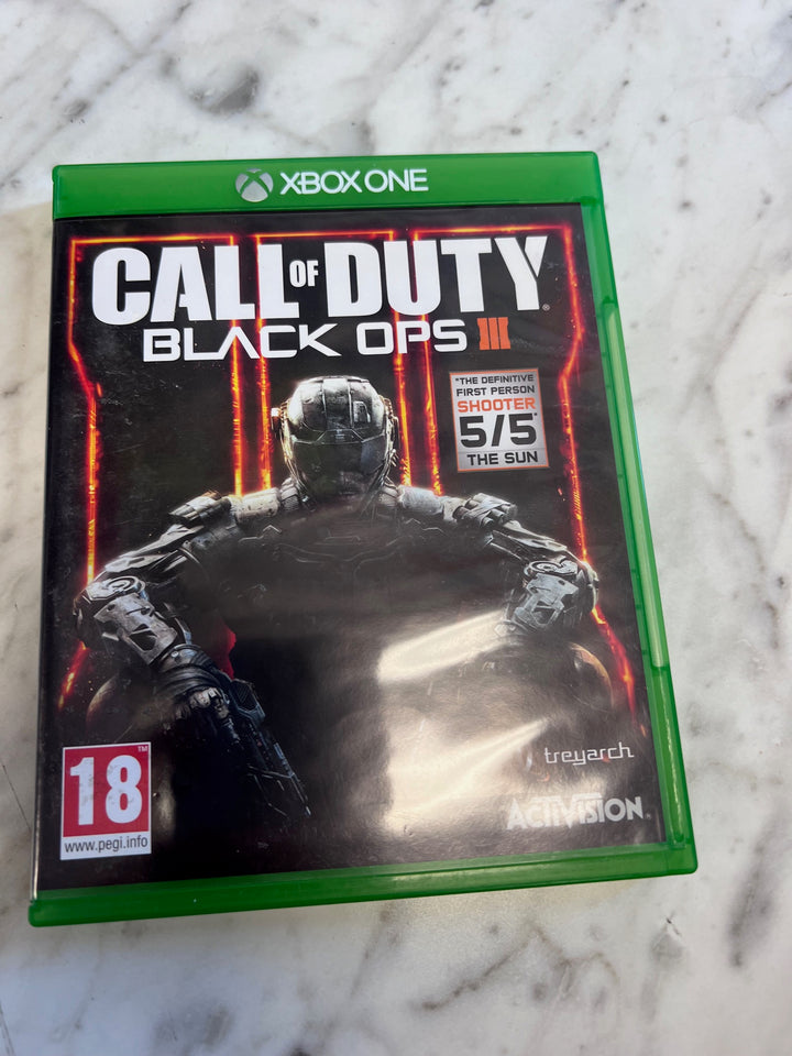 Call of Duty Black Ops III Xbox One EUROPEAN PEGI IMPORT DI12425