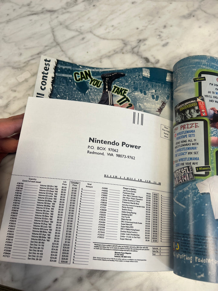 Used Nintendo Power Volume 127 with Poster NP52925