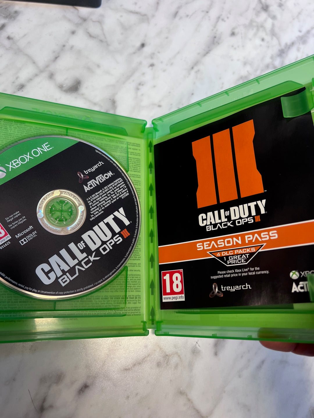 Call of Duty Black Ops III Xbox One EUROPEAN PEGI IMPORT DI12425