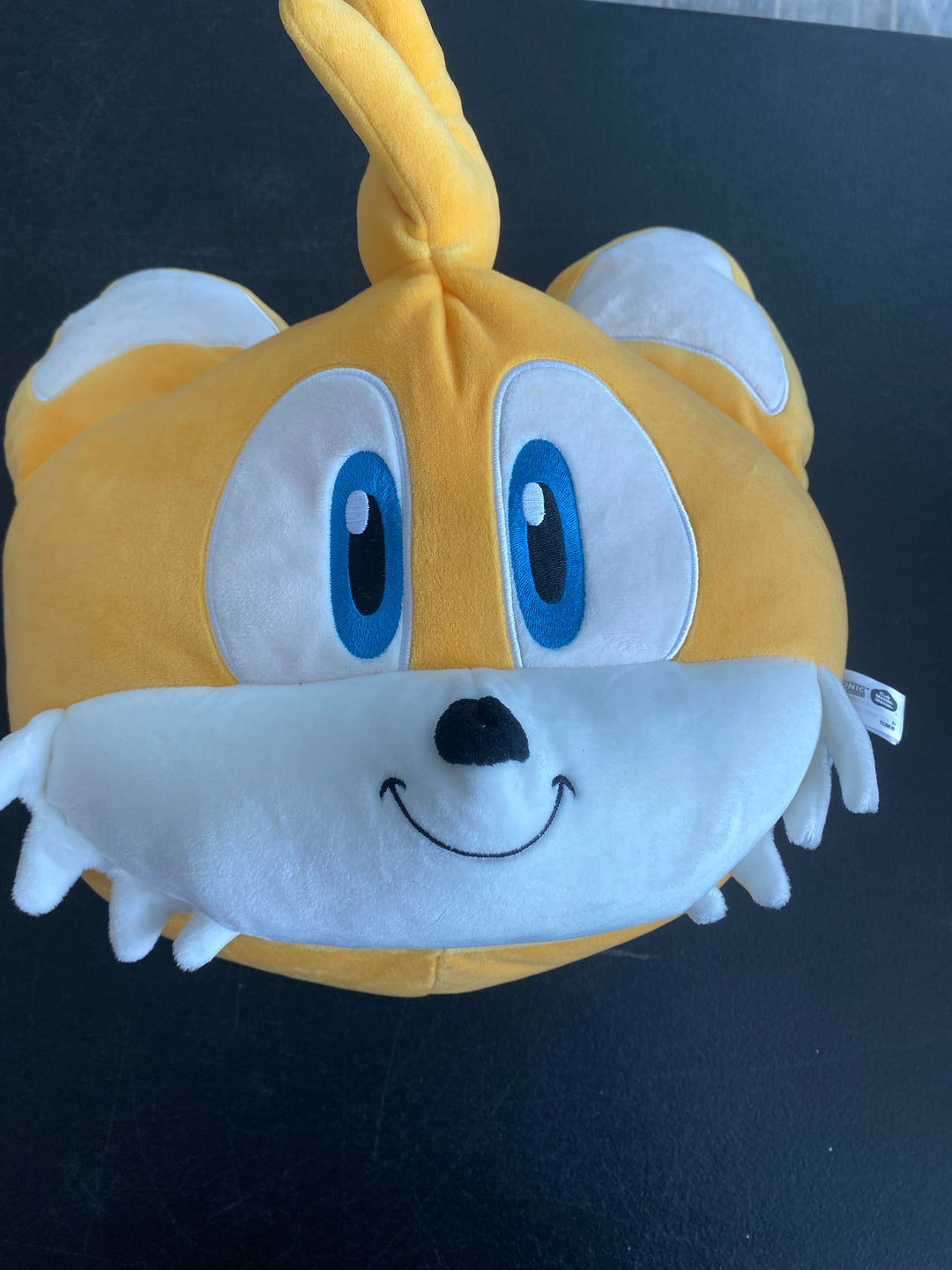 Tomy Club Mocchi-Mocchi Sonic the Hedgehog Tails Head Plush (Large) 2024