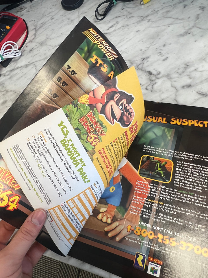 Used Nintendo Power Volume 129 with Poster NP52925