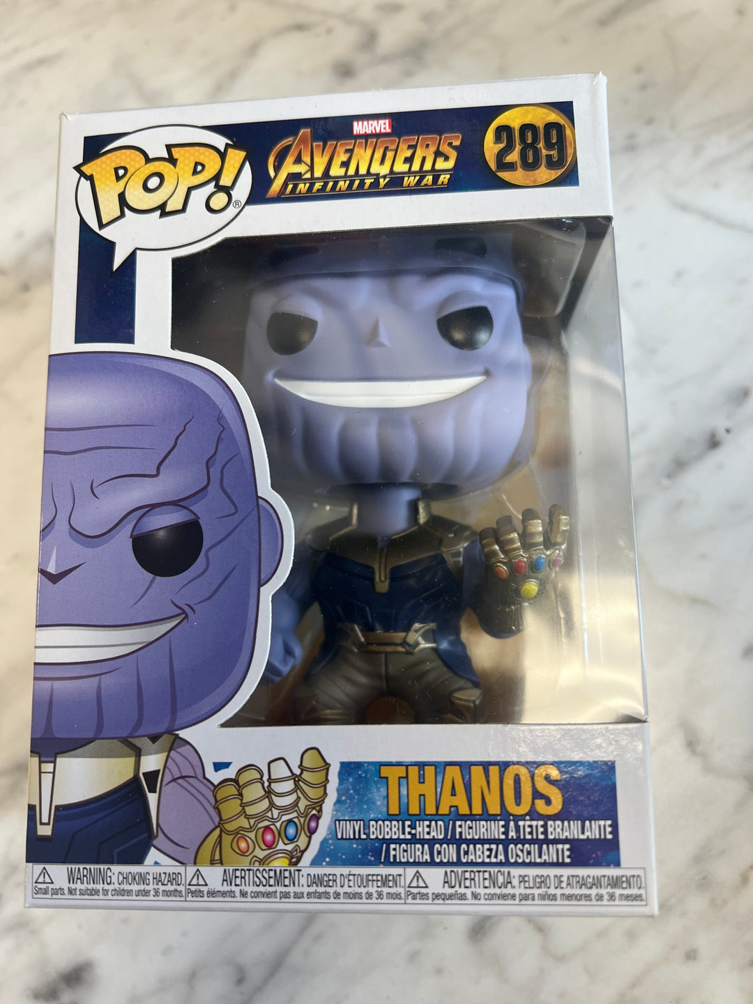 Funko Pop! Marvel Avengers Infinity War Thanos #289 Vinyl Figure   FN81324