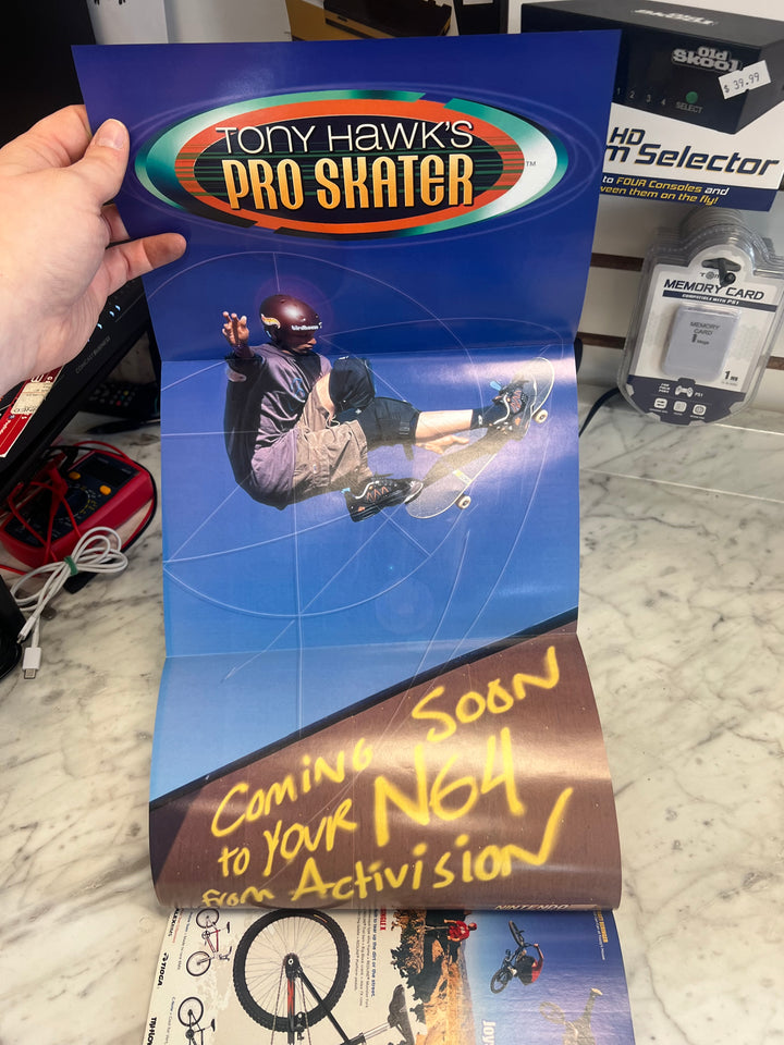 Used Nintendo Power Volume 129 with Poster NP52925