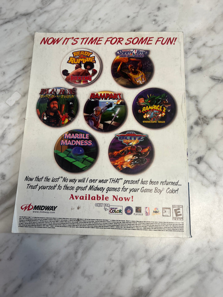 Used Nintendo Power Volume 129 with Poster NP52925