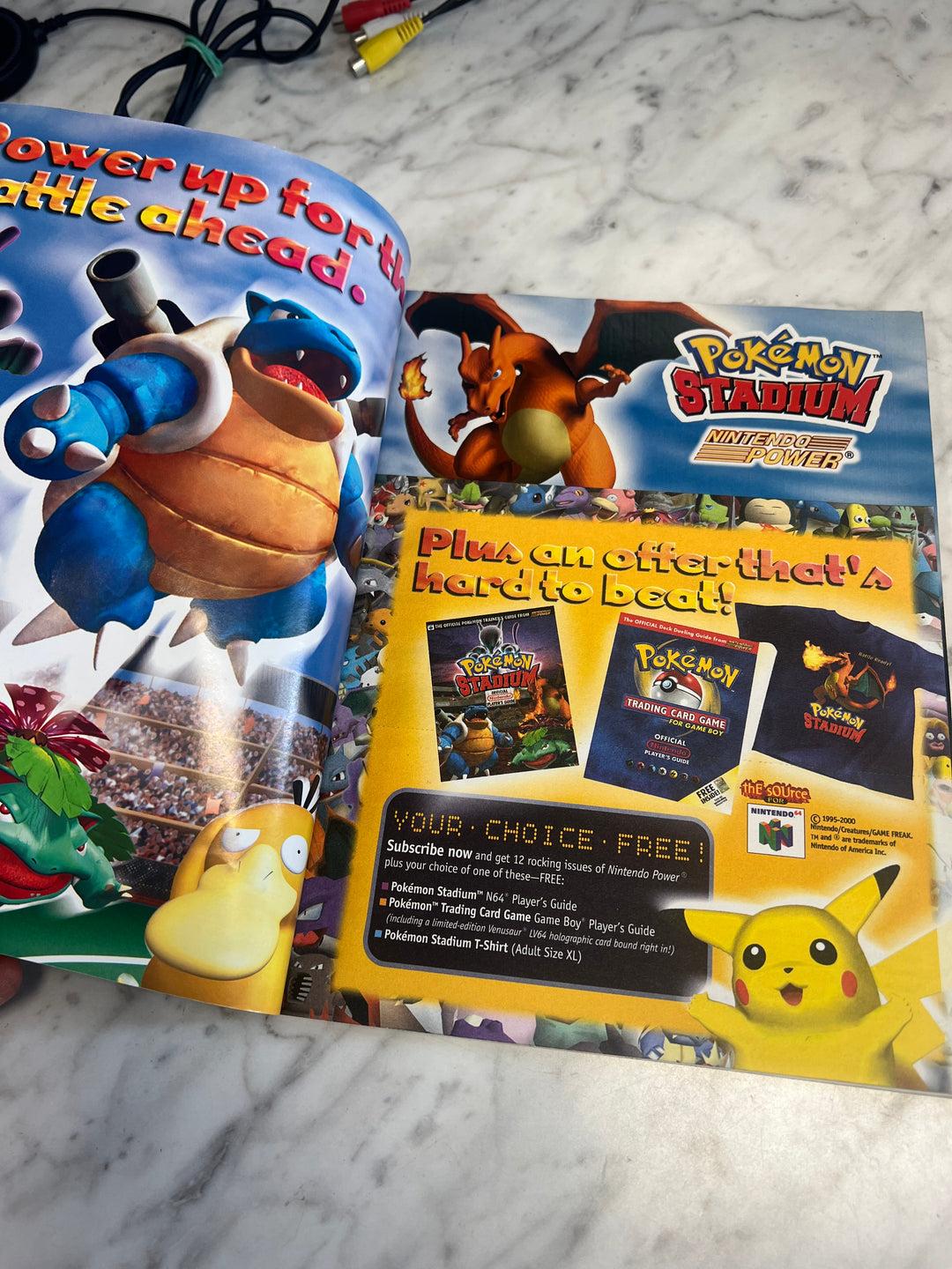 Used Nintendo Power Volume 132 with Poster NP52925