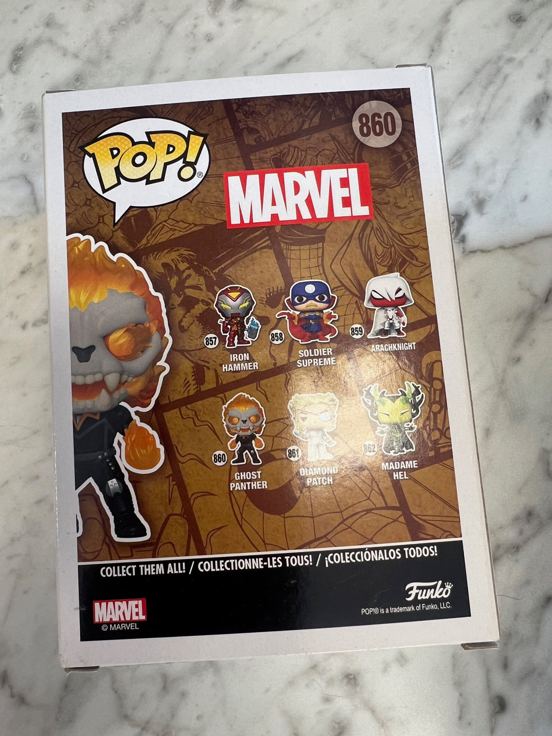 Funko Pop! Vinyl: Marvel - Ghost Panther #860 FP11624