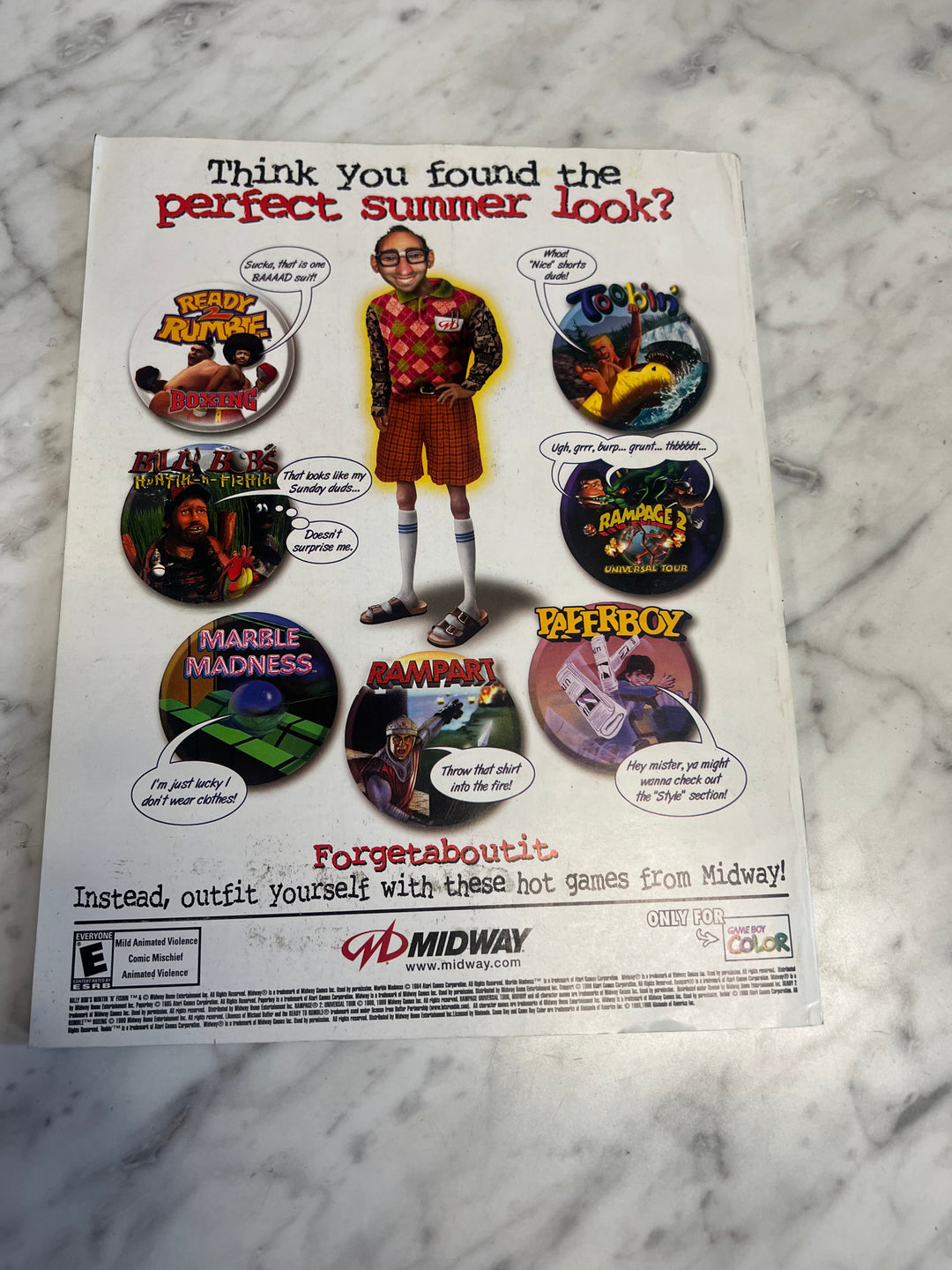 Used Nintendo Power Volume 132 with Poster NP52925