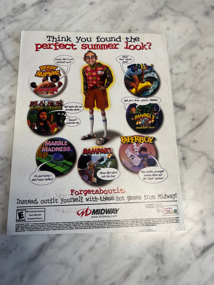 Used Nintendo Power Volume 132 with Poster NP52925