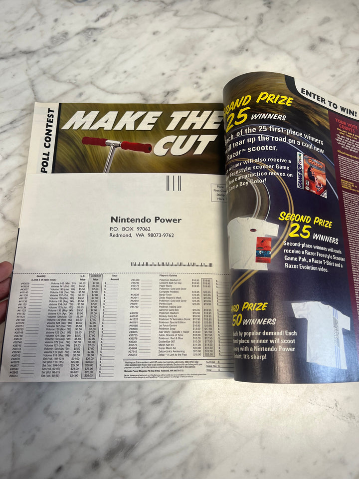 Used Nintendo Power Volume 143 with Poster NP52925