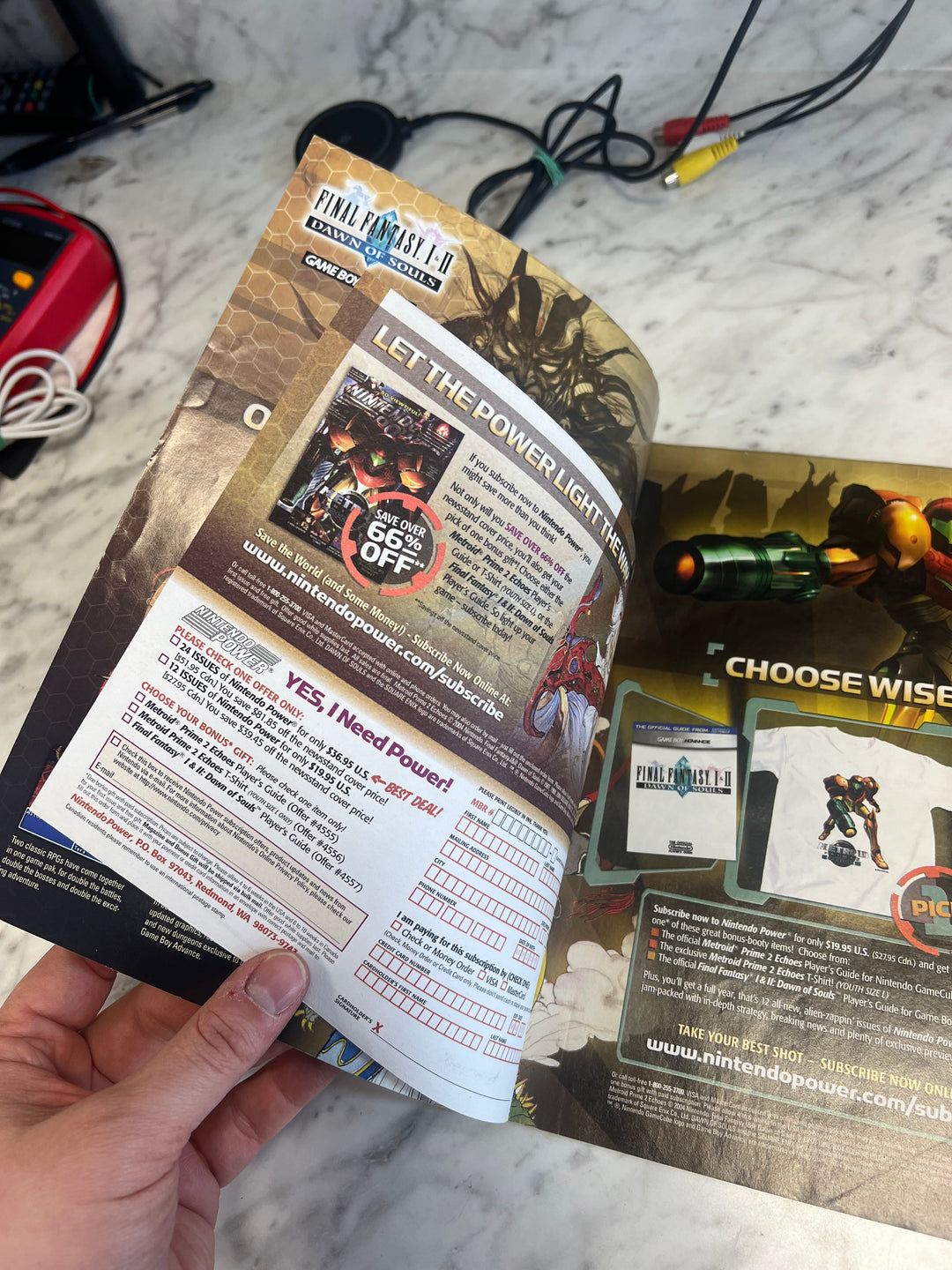 Used Nintendo Power Volume 189 with Poster NP52925