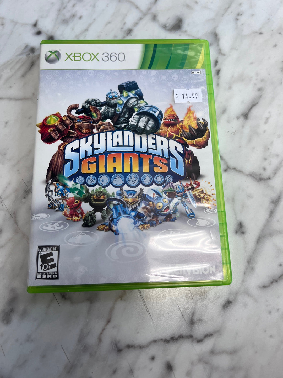Skylanders Giants Xbox 360 Case ONLY No Game CO12425