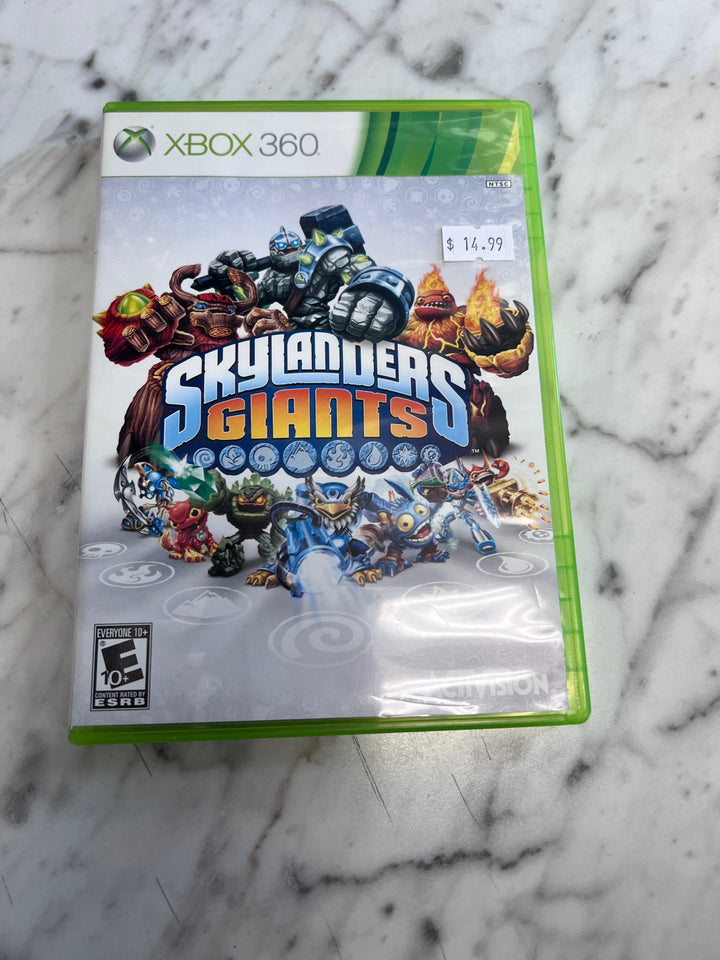 Skylanders Giants Xbox 360 Case ONLY No Game CO12425