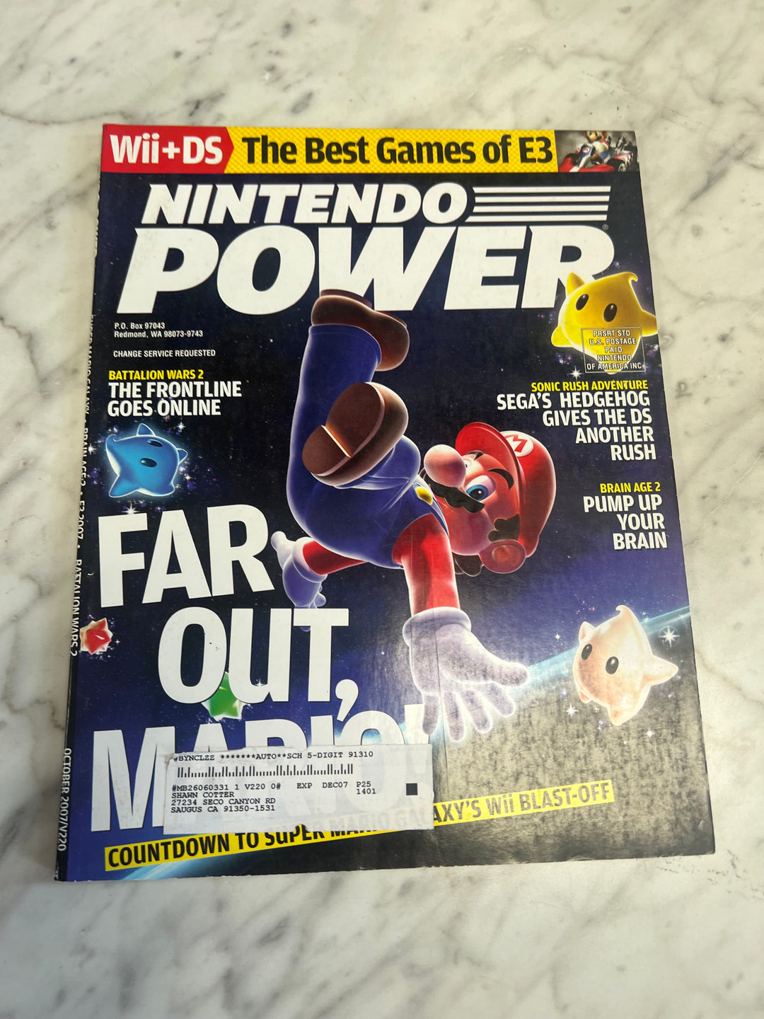 Used Nintendo Power Volume 220 with Poster NP52925