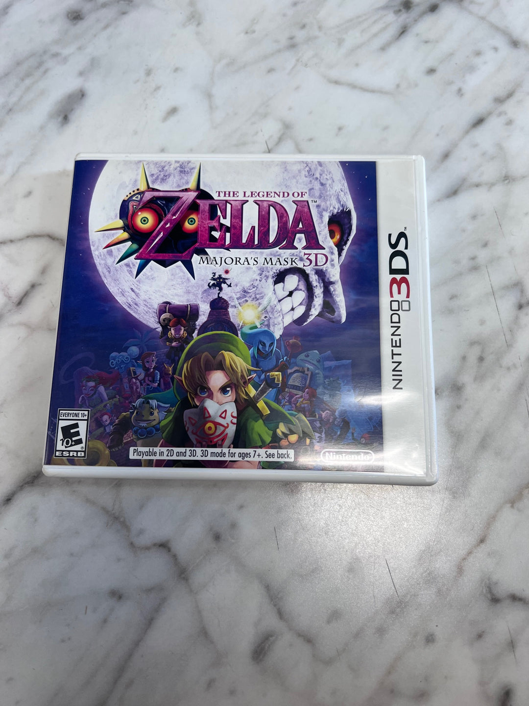 Legend of Zelda Majora's Mask 3D Nintendo 3DS Case ONLY No Game CO12425