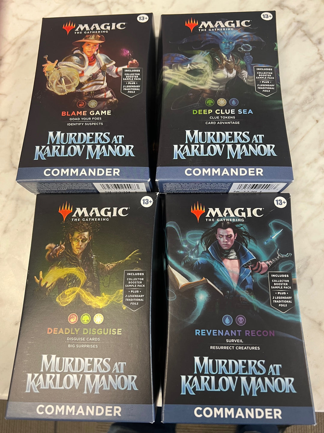 MTG Murders at Karlov Manor Commander Deck