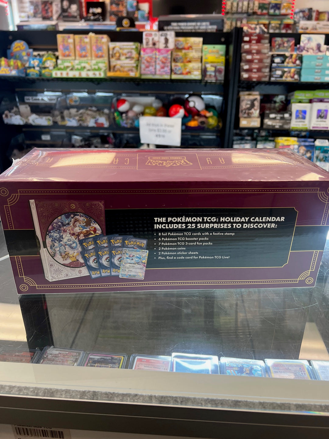 Pokemon TCG Holiday Calendar 2025 (Avail 8/22/25) IN STORE ONLY