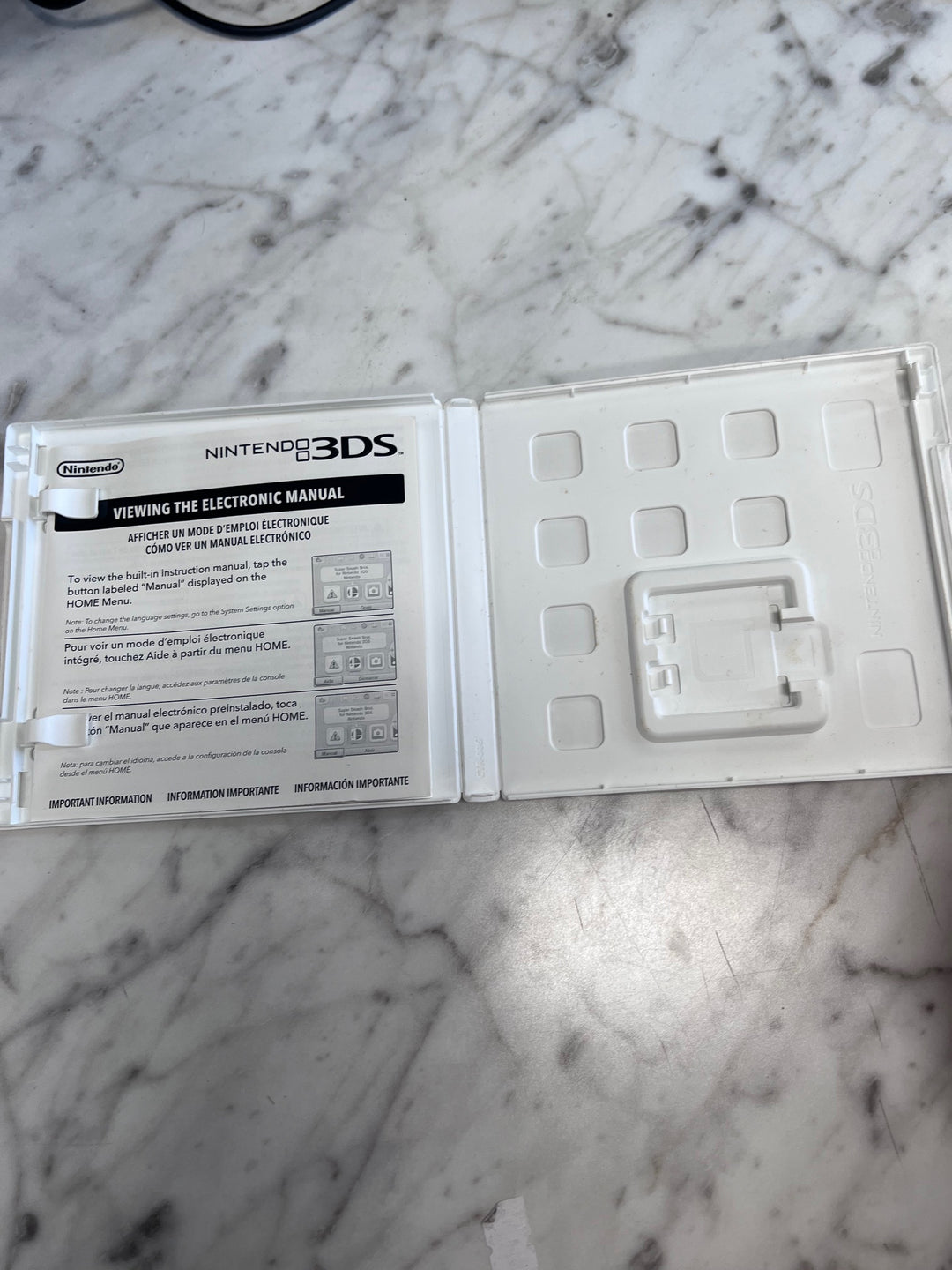 Puzzle & Dragons Z + Super Mario Bros Edition Nintendo 3DS Case ONLY No Game CO12425