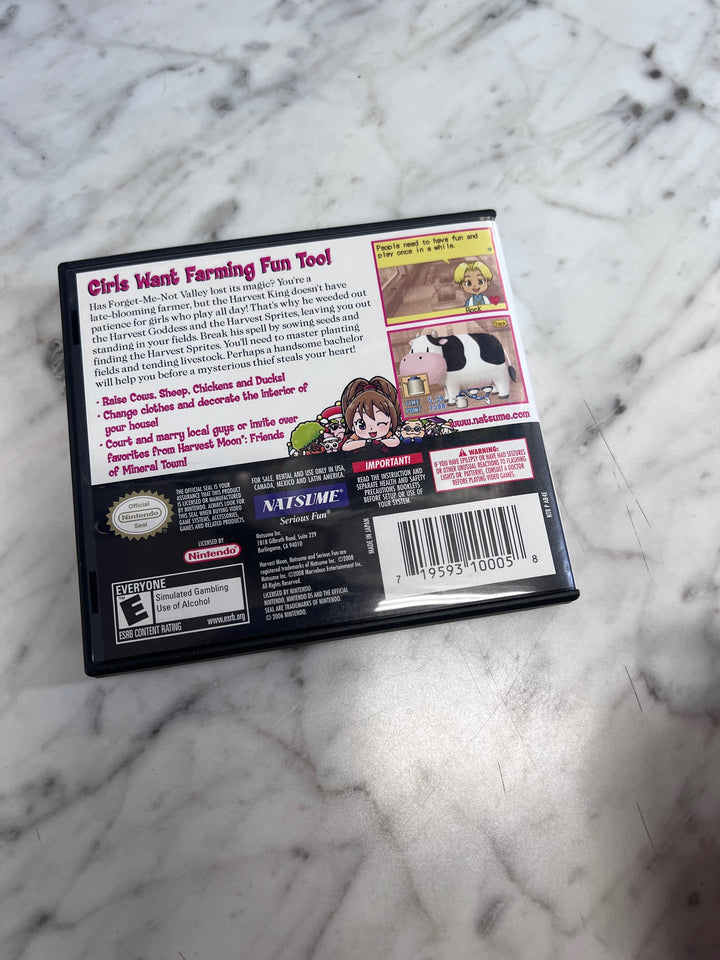 Harvest Moon DS Cute Nintendo DS Case and Manual ONLY No Game CO12425