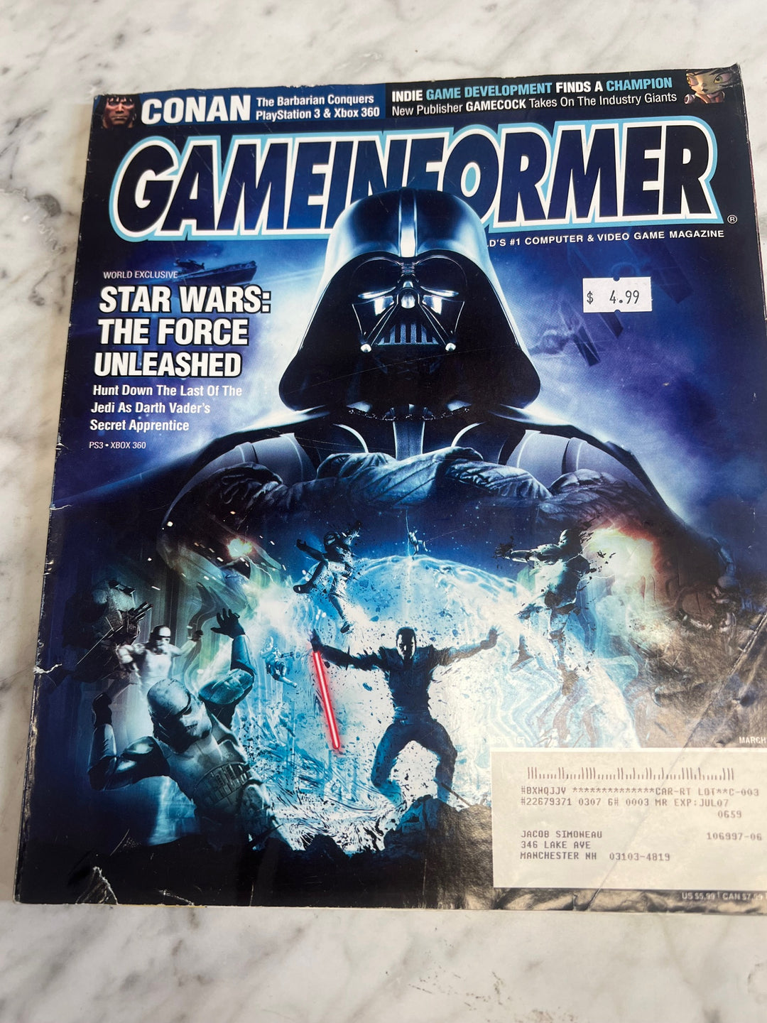 Used Game Informer Magazine #167 NP52925