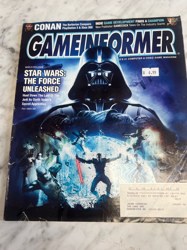 Used Game Informer Magazine #167 NP52925