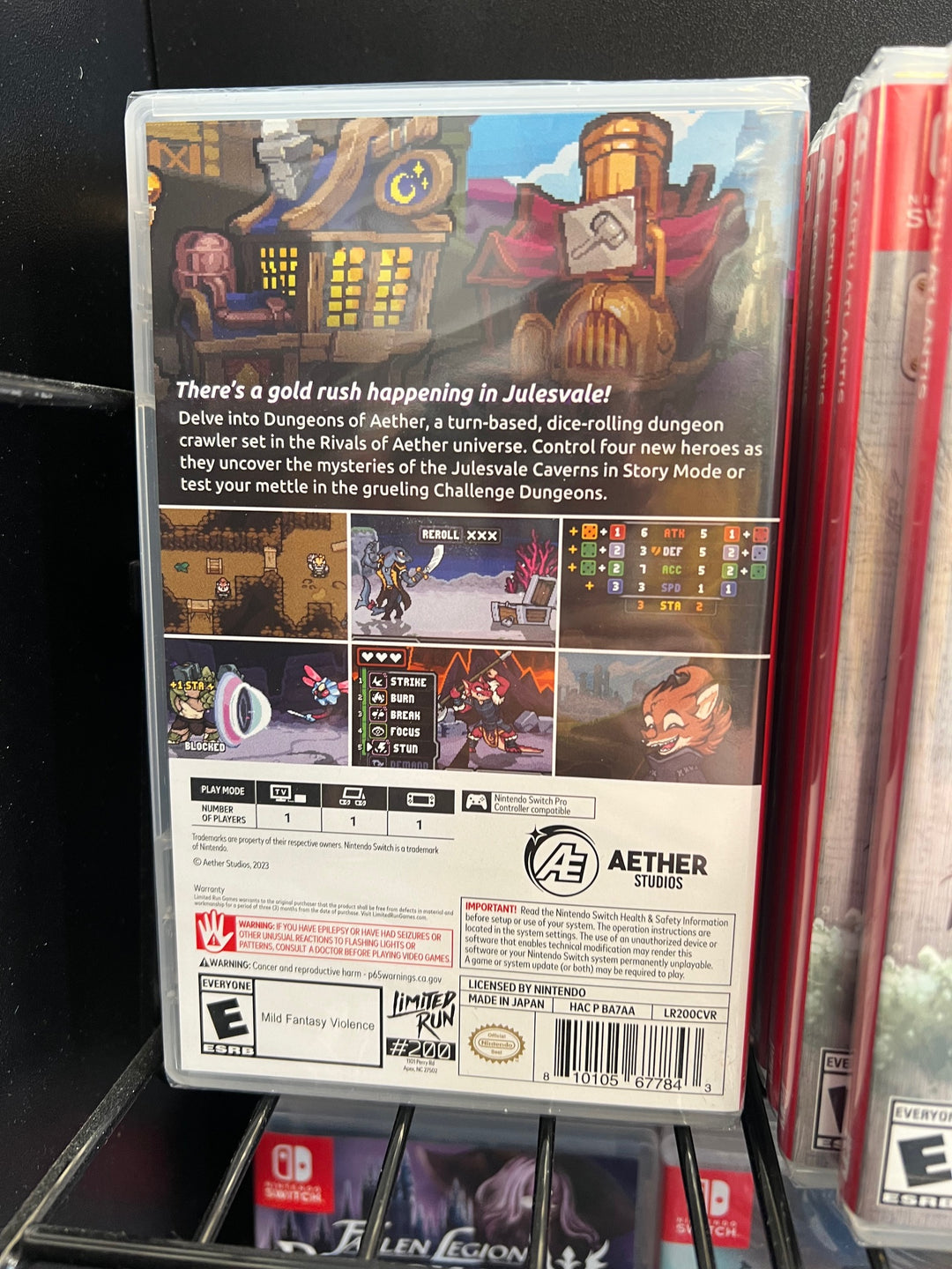 Dungeons of Aether (Limited Run) - Nintendo Switch S12825