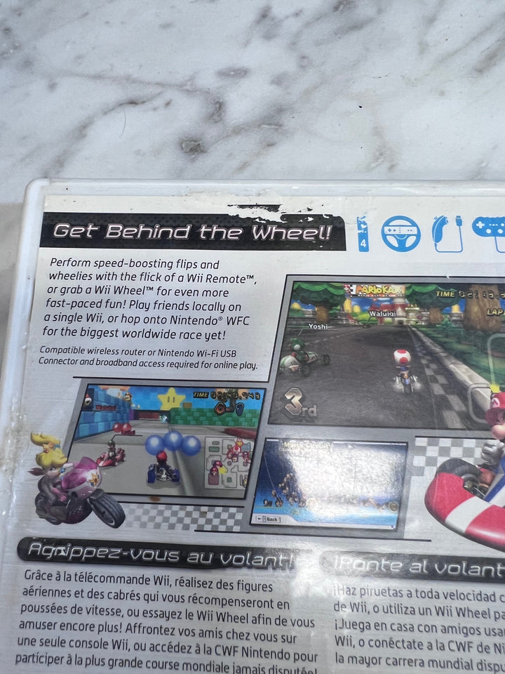 Mario Kart Nintendo Wii Case ONLY No Game CO12425