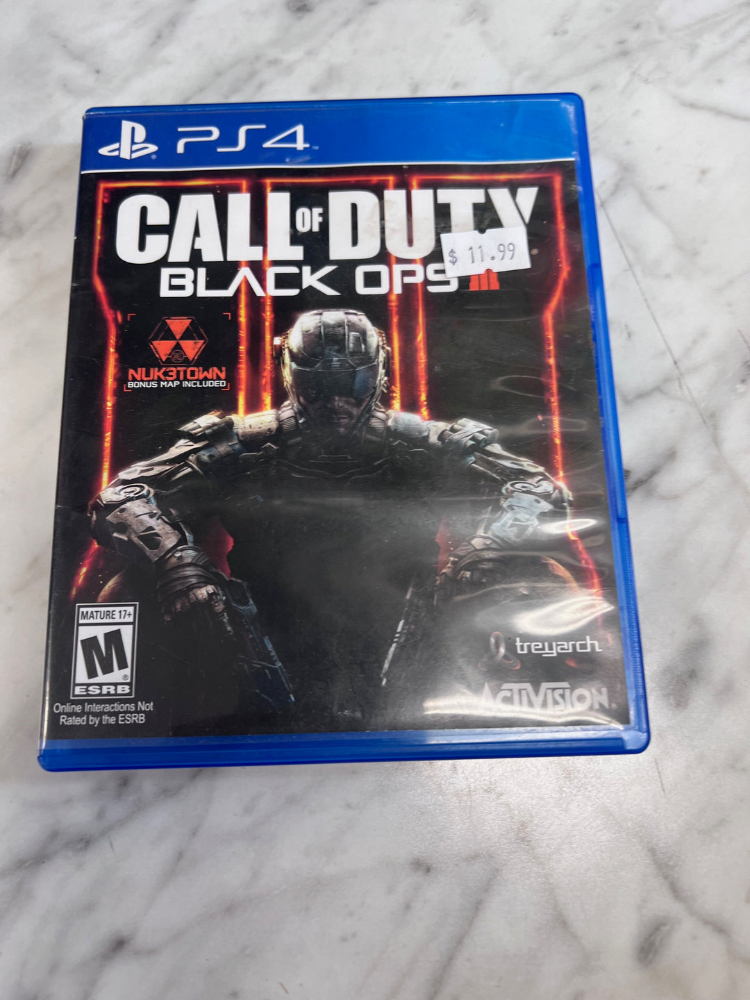 Call of Duty Black Ops III PS4 Case ONLY No Game CO12425