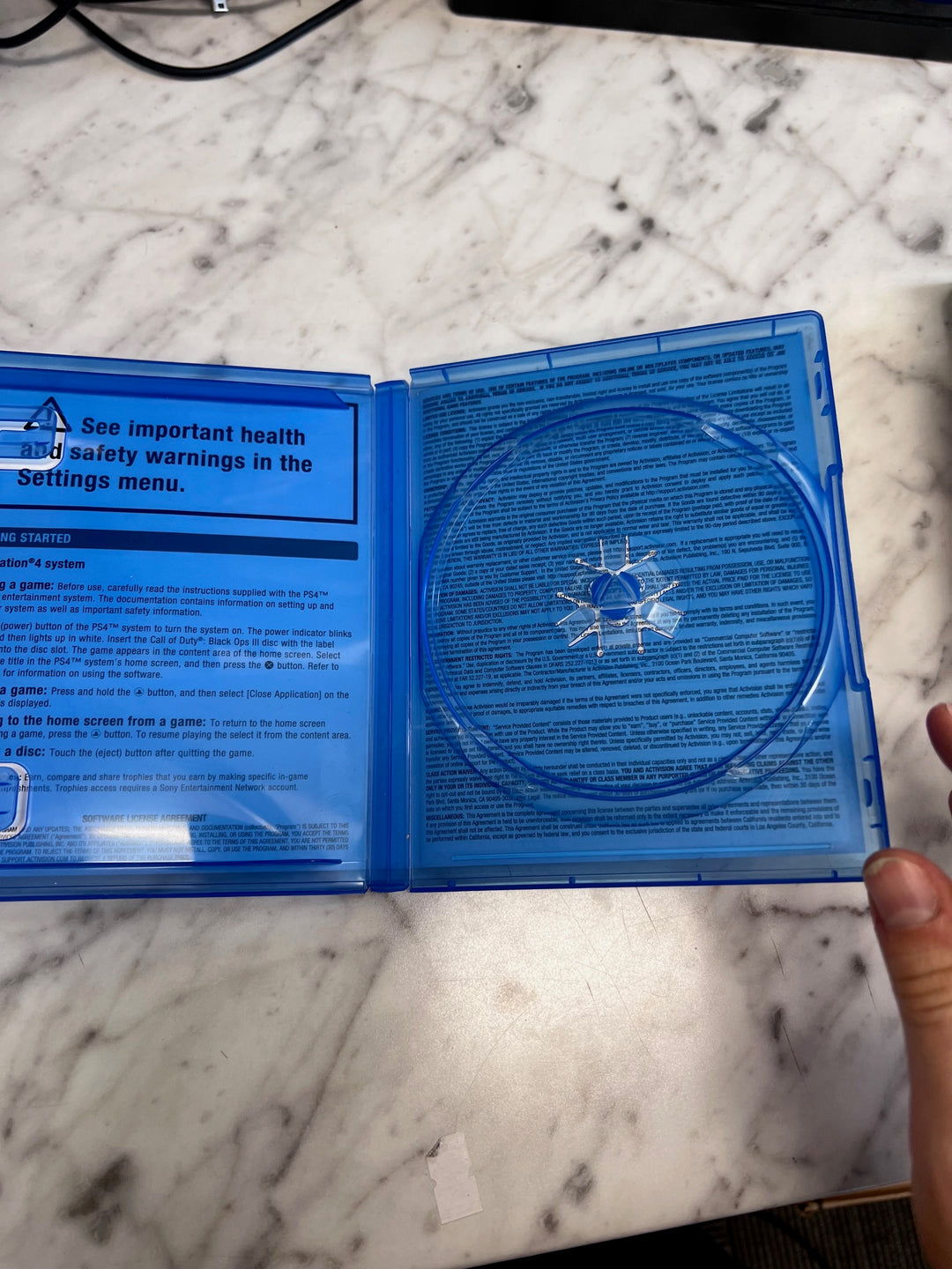 Call of Duty Black Ops III PS4 Case ONLY No Game CO12425