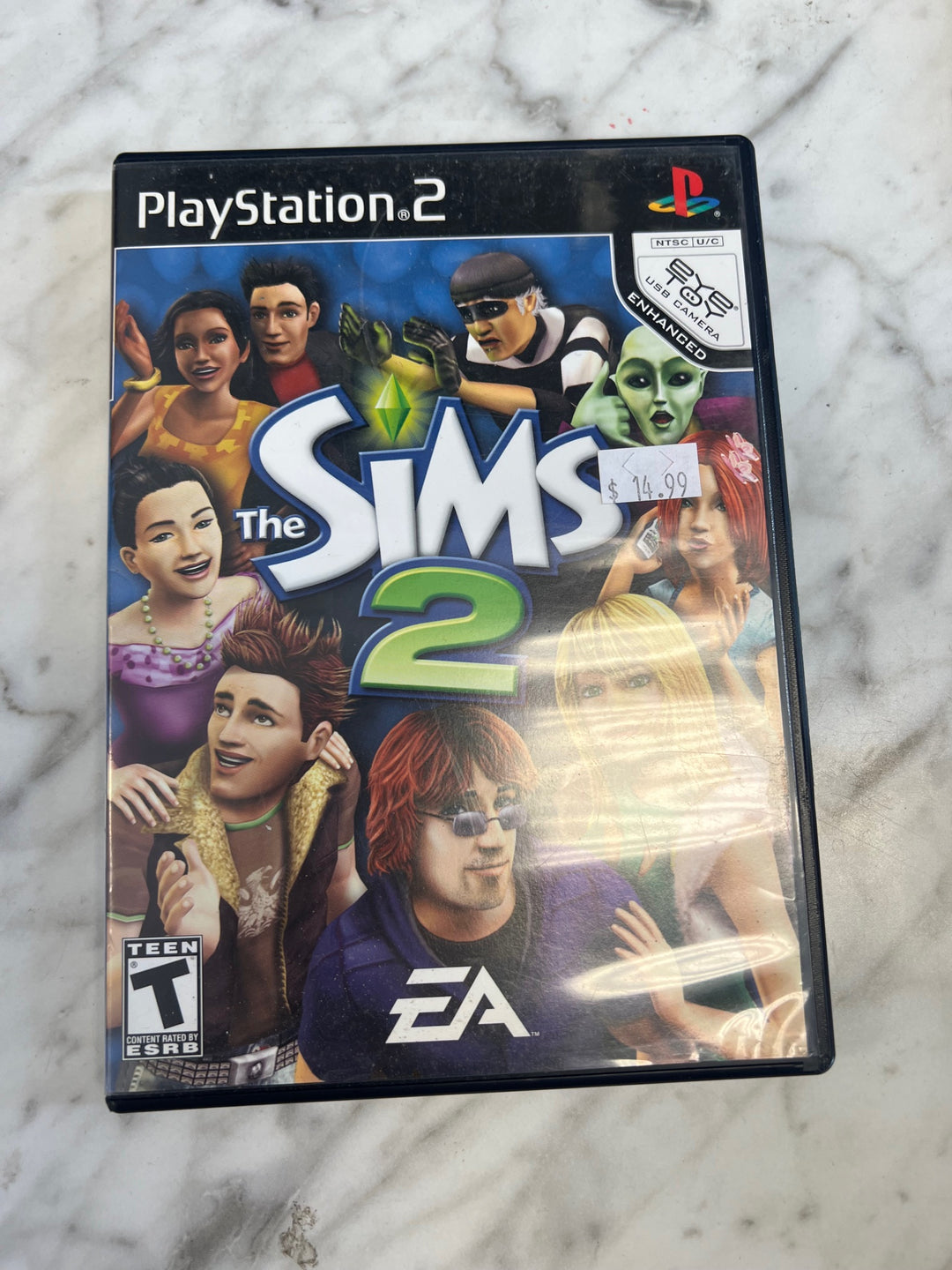 The Sims 2 for PS2 Playstation 2 CASE & MANUAL ONLY CO82225