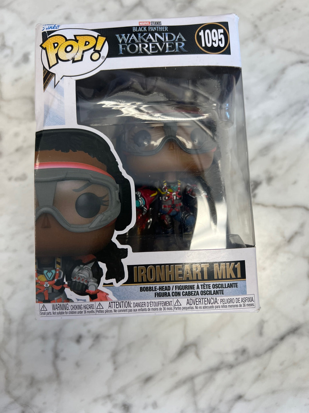 Funko Pop Marvel Ironheart MK1 Damaged Box FP11624